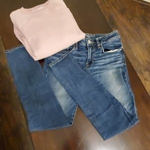 American Eagle skinny jeans